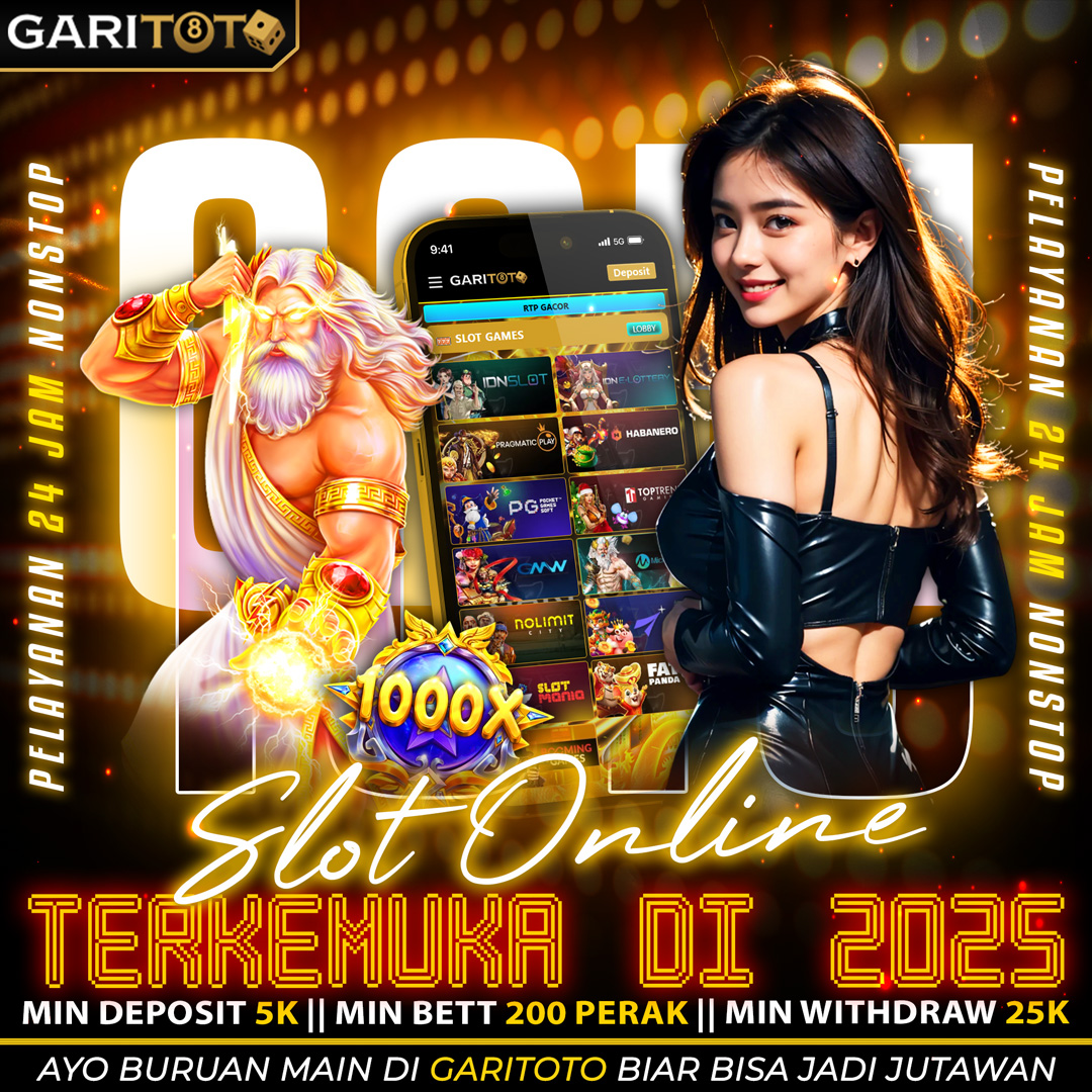 GARITOTO ⚡️ Slot Deposit 1000 Via Dana & Bet 200 RTP Tertinggi Hari ini image 1