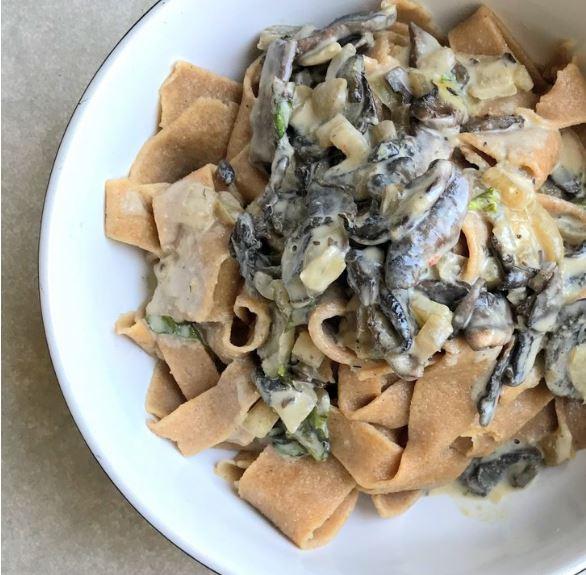 Sweet Potato Tagliatelle