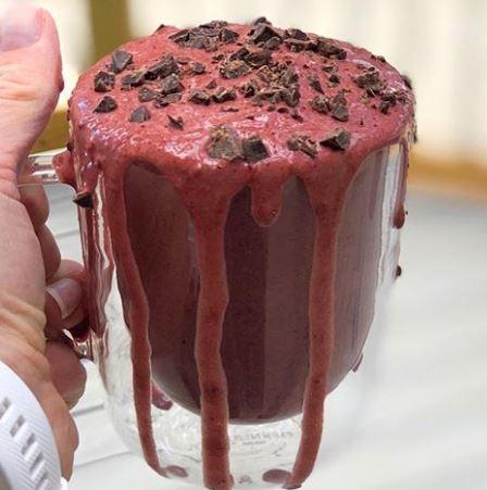 Chocolate Cherry Smoothie