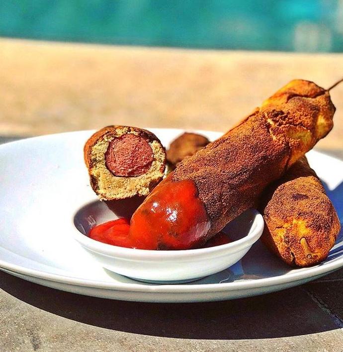 Corn-less Corn Dogs (Keto & Paleo Friendly)